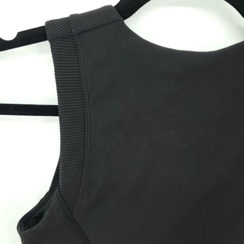 Lululemon Kick Serve Bra Texture 8 Black